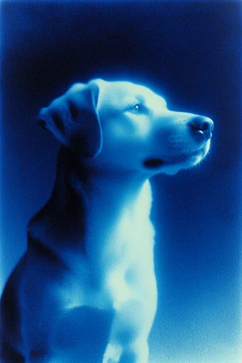 Nocturnal Ethereal Cyan style reference image — soft focus bloom