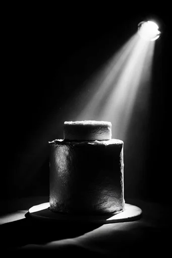 Monochrome Spectral Minimalism style reference image — minimalist composition