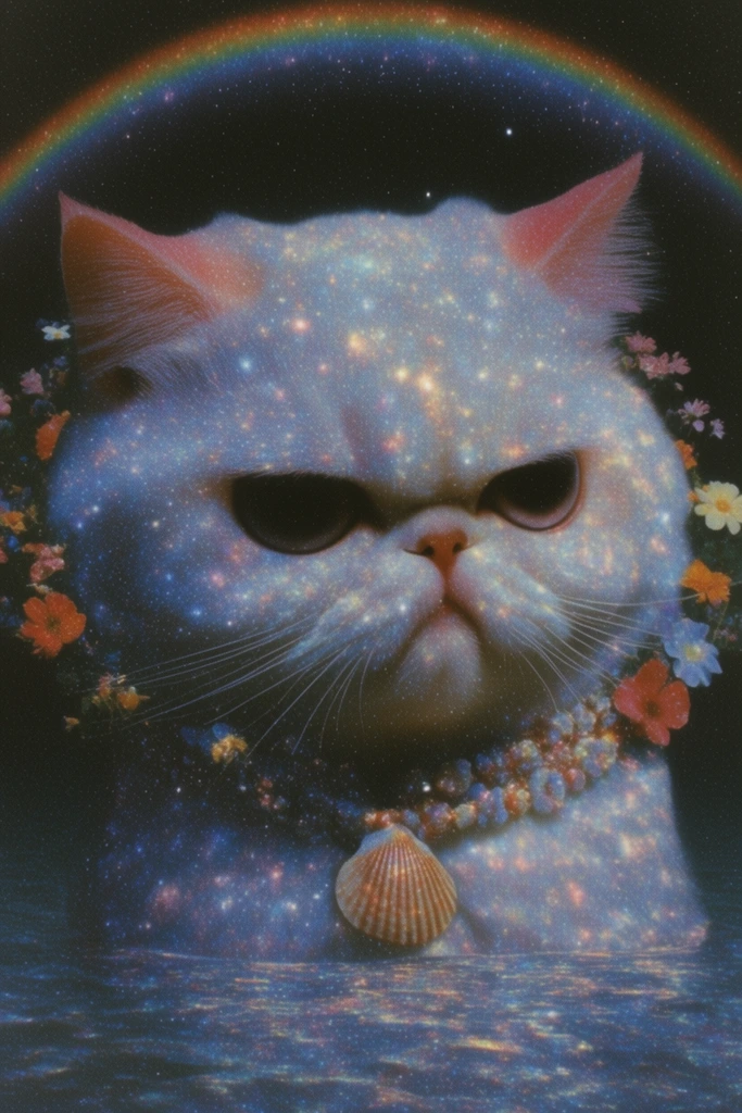 Ethereal Cosmic Surrealism style AI image example 3