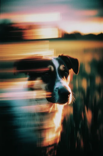 Kinetic Nocturnal Motion style reference image — nocturnal light streaks