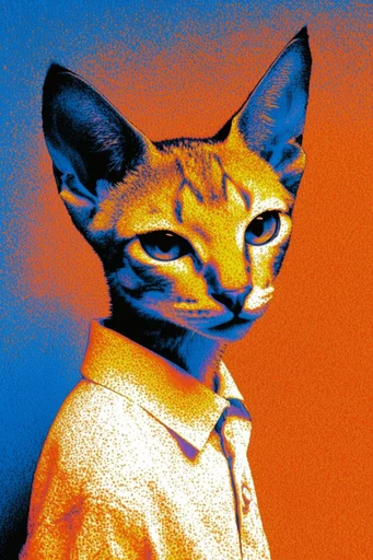 Luminous Thermal Pointillism style reference image — soft-focus blur