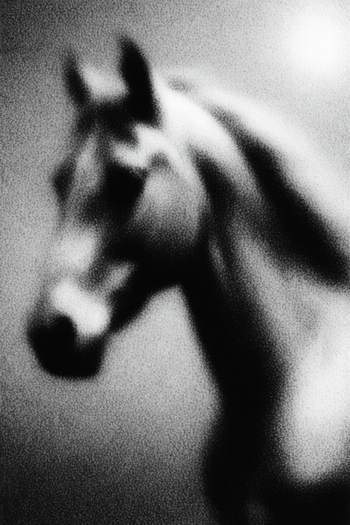 Spectral Analog Noir style AI image example 3