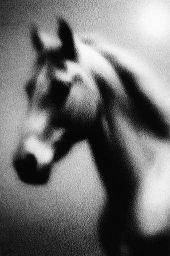 Spectral Analog Noir style reference image — motion blur