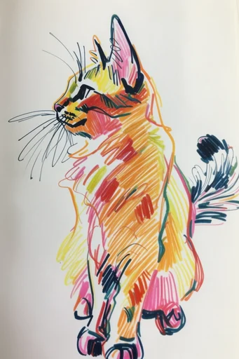 Expressive Hand-Drawn Sketchbook style reference image — dreamy impressionistic style