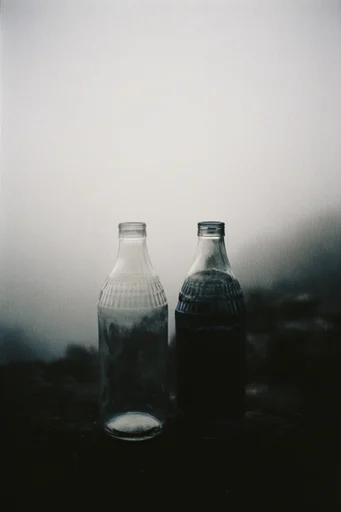 Ethereal Minimalist Melancholy style reference image — minimalist composition