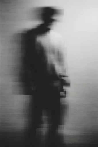 Monochrome Analog Decay moodboard — generate AI images in this style