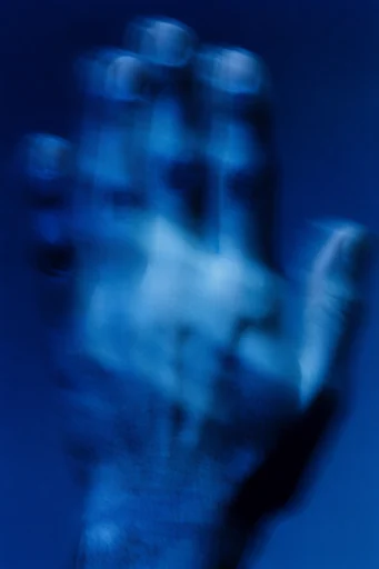 Spectral Cobalt Motion style reference image — cobalt and indigo palette