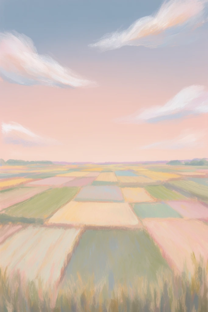 Whimsical Pastel Storybook style AI image example 2
