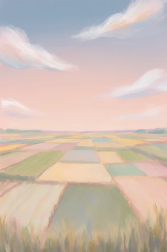 Whimsical Pastel Storybook style reference image — soft pastel palette