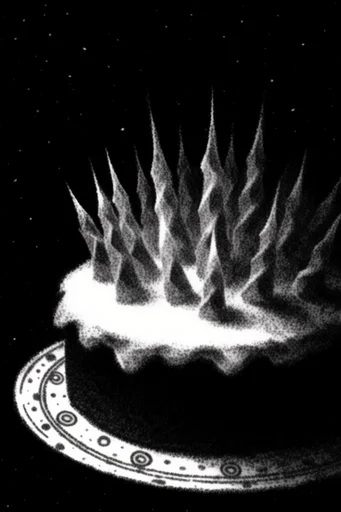 Spectral Stippled Noir style reference image — noir aesthetic