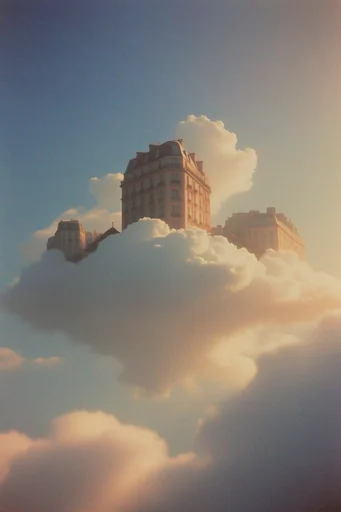 Ethereal Celestial Surrealism style reference image — painterly texture