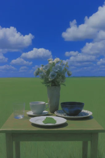 Surreal Liminal Pastoral style reference image — liminal space