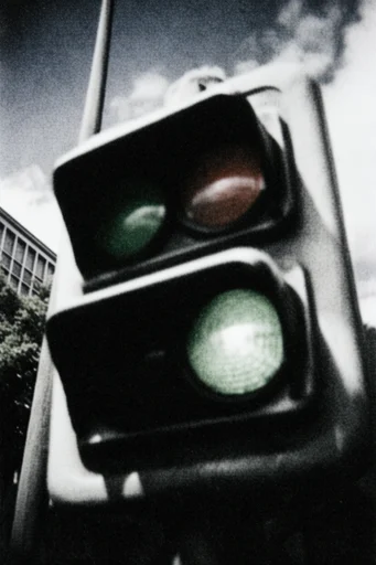 Cinematic Chiaroscuro Noir style reference image — heavy film grain