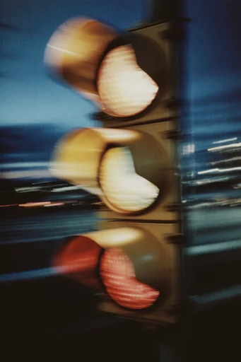 Ethereal Kinetic Noir style reference image — analog film grain