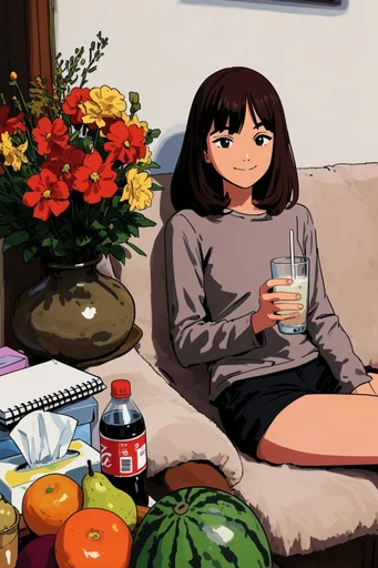 Vibrant Anime Still-Life moodboard — generate AI images in this style