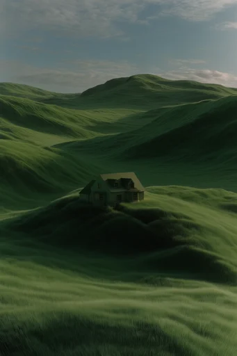 Velvet Verdant Surrealism style AI image example 4