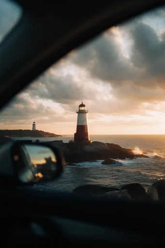 Sun-Drenched Analog Nostalgia style reference image — cinematic motion blur
