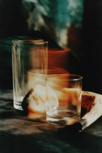 Spectral Amber Motion style reference image — intentional camera movement