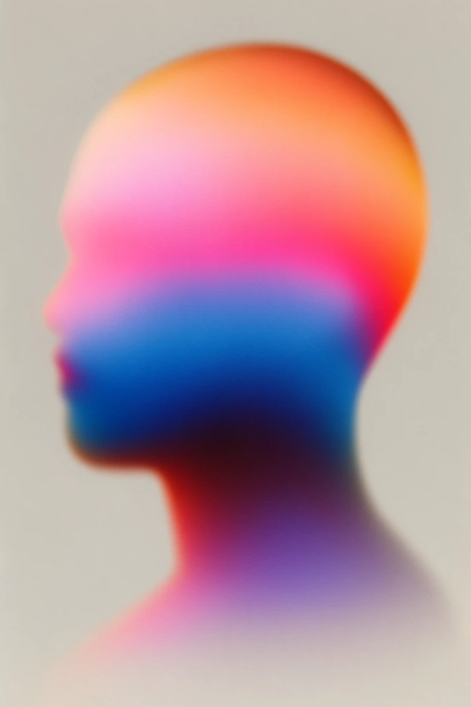 Chromatic Thermal Surrealism style AI image example 1