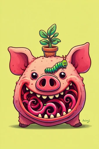 Whimsical Grotesque Pop style reference image — stylized character design