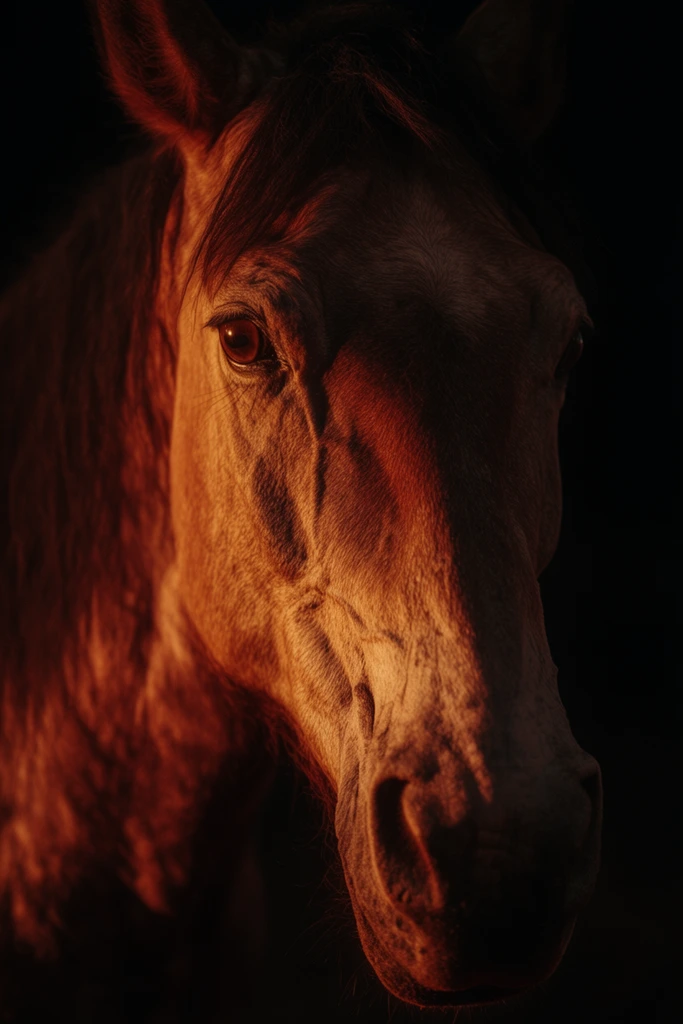 Visceral Tenebrist Realism style AI image example 3