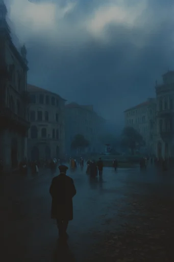 Cinematic Nocturnal Noir style reference image — cinematic noir
