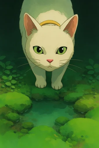 Nostalgic Ghibli Verdancy style reference image — nostalgic anime aesthetic
