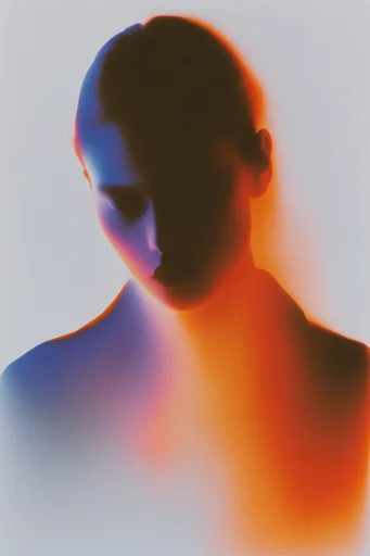 Thermal Grain Chromaticism moodboard — generate AI images in this style