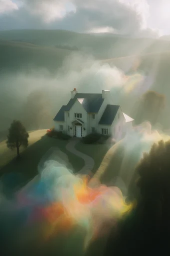 Ethereal Kinetic Surrealism style AI image example 4