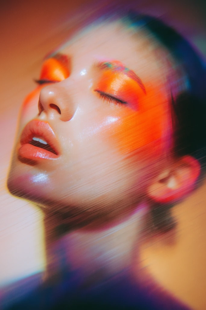 Chromatic Neon Hallucination style AI image example 1