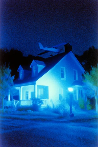 Luminous Indigo Nocturne style AI image example 4