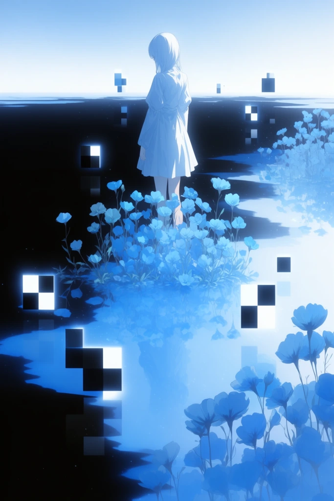 Luminous Azure Dreamscape style AI image example 2