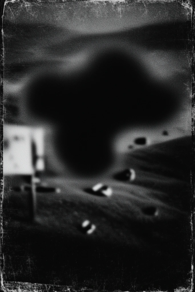 Fractured Analog Horror style AI image example 2