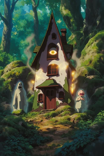 Lush Arcane Cel-Animation style AI image example 4