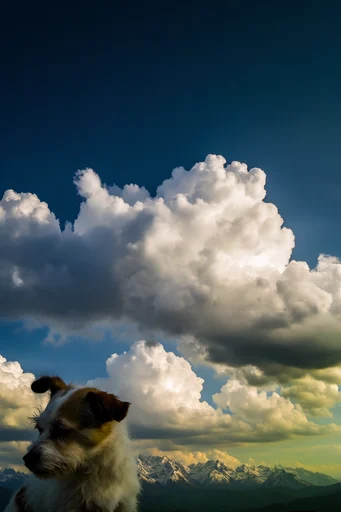 Monolithic Summer Sky style reference image — dramatic high contrast