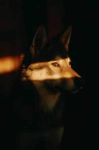 Cinematic Chiaroscuro Portraiture style AI image example 3