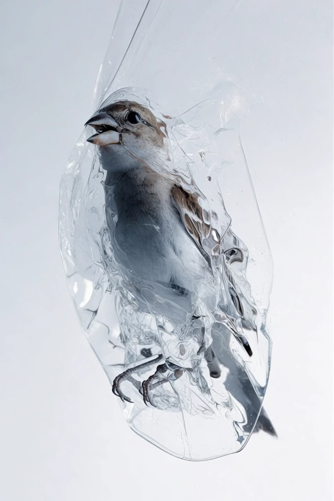 Clinical Liquid Surrealism style AI image example 3