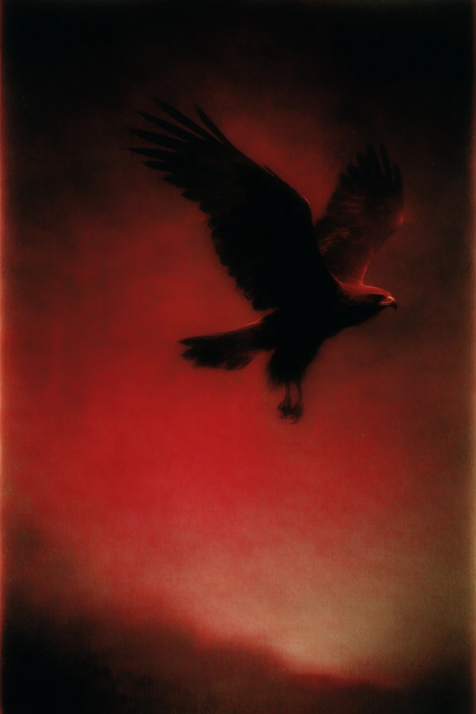 Nocturnal Crimson Infrared style AI image example 3