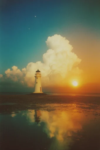 Cinematic Twilight Surrealism style reference image — dreamy atmosphere
