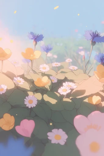 Ethereal Pastel Anime style reference image — dreamy atmosphere