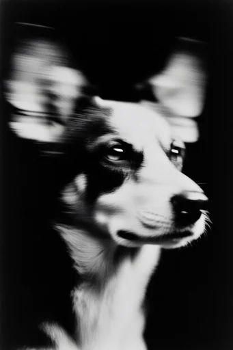 Haunting Kinetic Monochrome style reference image — high-contrast noir photography