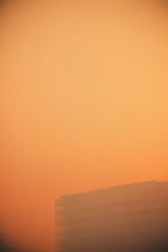 Atmospheric Amber Minimalism style reference image — amber gradient