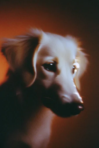 Analog Thermal Noir style reference image — soft-focus bloom