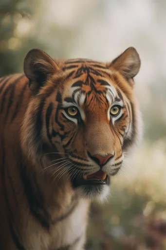 Luminous Wildlife Intimacy style reference image — creamy bokeh background