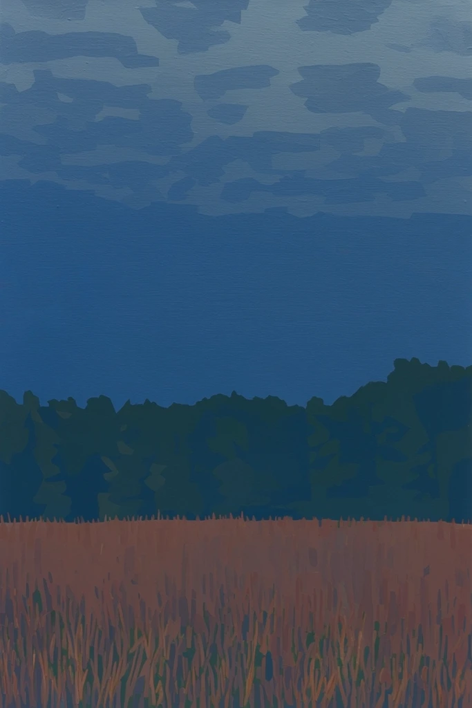 Graphic Fauvist Modernism style AI image example 2