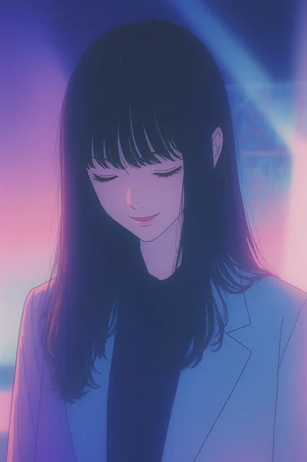 Spectral Twilight Noir style reference image — surreal dreamcore