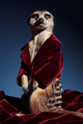 Theatrical Surrealist Maximalism style AI image example 3