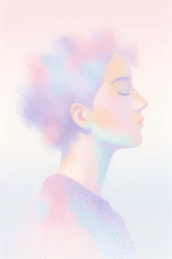 Pointillist Dream Tapestry moodboard — generate AI images in this style