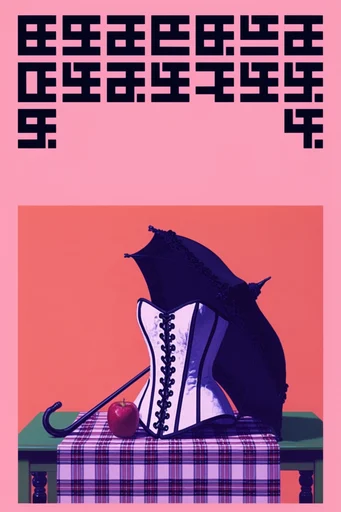 Graphic Brutalist Pop style reference image — high contrast composition