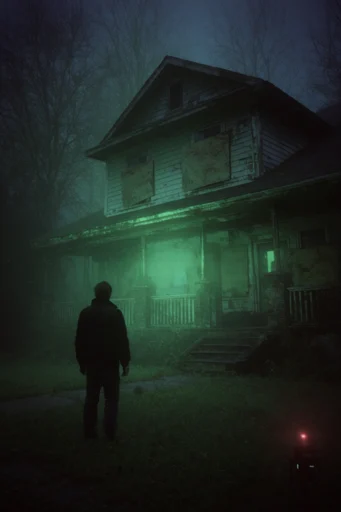 Cinematic Nocturnal Haze style AI image example 4